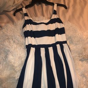 Striped Skater Dress